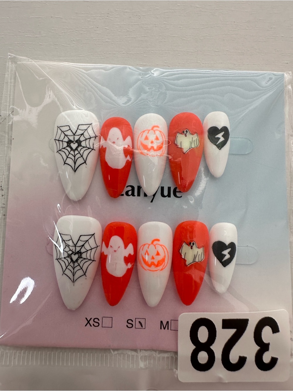 Halloween Size S Press-On Nail Set